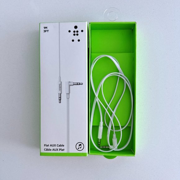 Belkin Flat AUX Cable 3FT(1M) - Picture 2 of 4